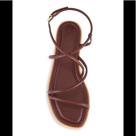 Schutz Lovi Flat Sandals - Picture 4 of 10